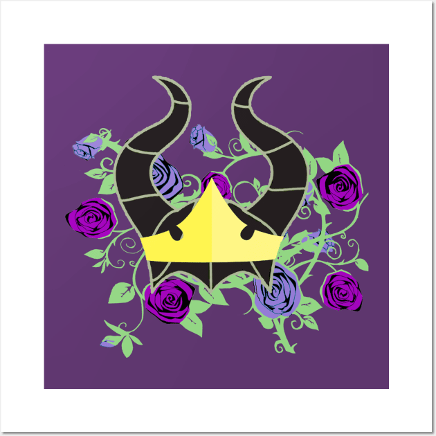 Maleficent and Aurora Wall Art by magicmirror